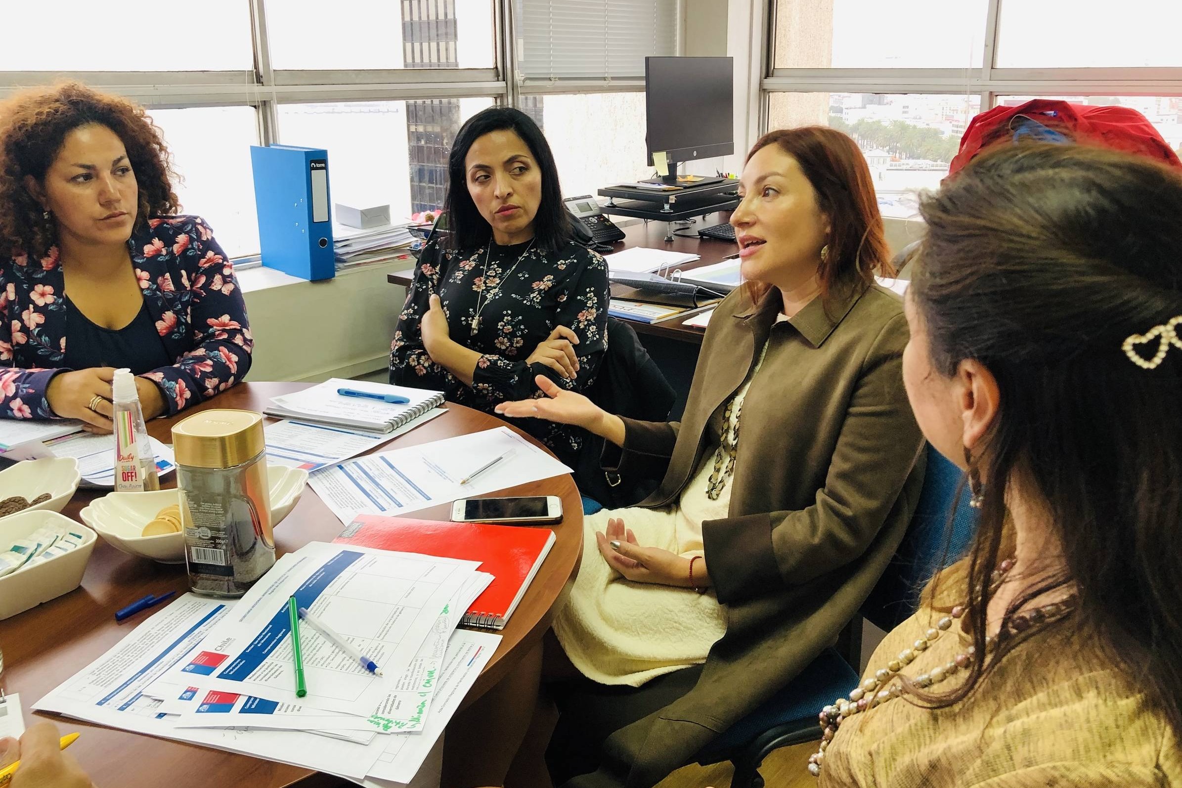 Mesa de Género del sector Justicia proyecta trabajo en el mes de la Mujer